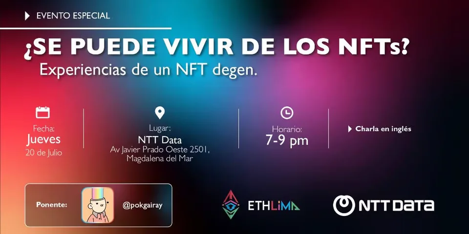 Curso ¿Se puede vivir de los NFTs?