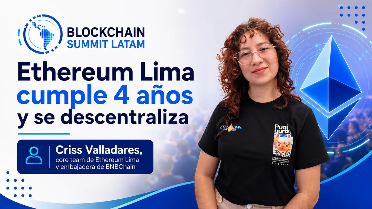 Ethereum Lima cumple cuatro años formando talento Web3 en Perú y ahora se descentraliza